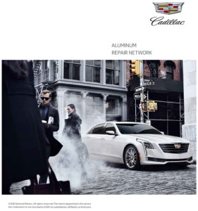 Cadillac has produced a consumer brochure that describes the benefits of using its network for collision repairs to its new CT6. Click on the image above to download the brochure.