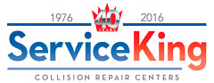 Service King 40th Anniversary logo