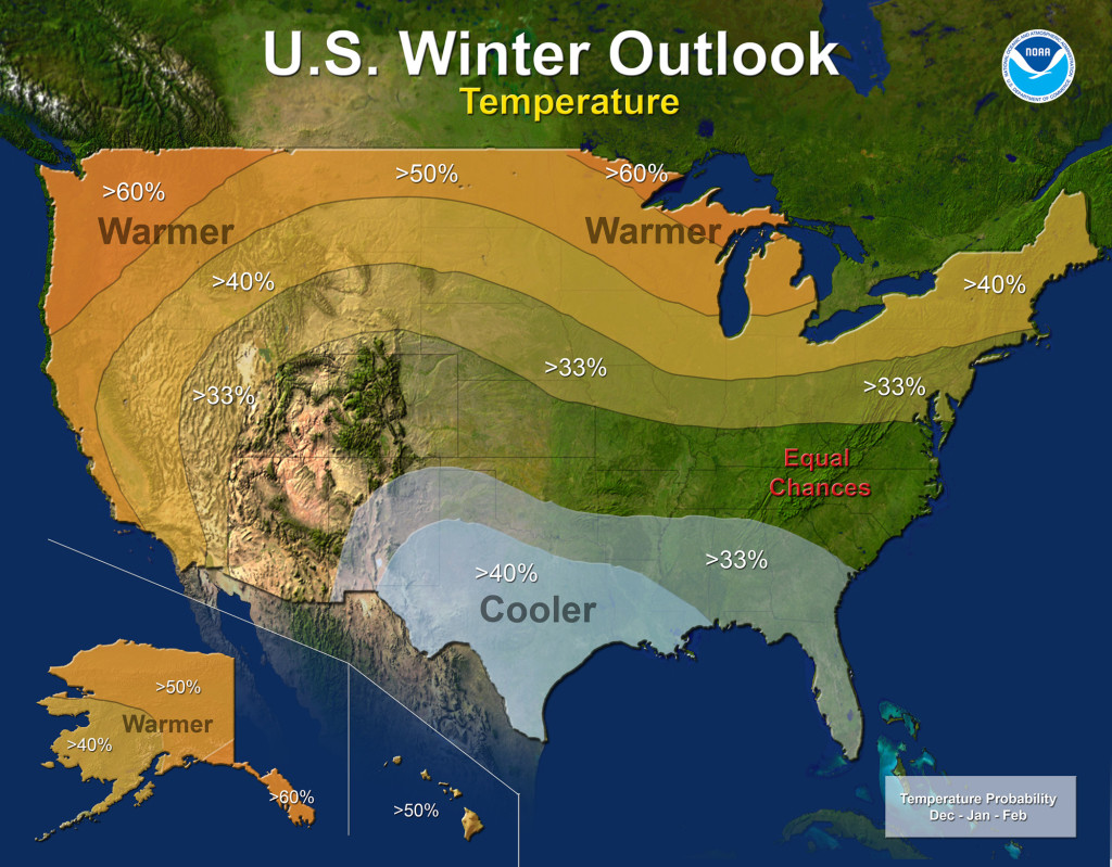Temperature - U.S. Winter Outlook: 2015-2016