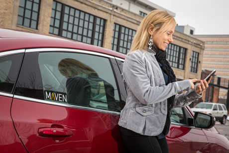 GM launches Maven Car Sharing Service