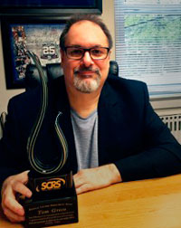 The Society of Collision Repair Specialists (SCRS) honored publisher Thomas Greco with the association’s Regional Lifetime Achievement Award.