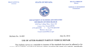 Nevada Insurance Bulletin
