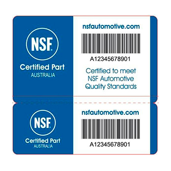 NSF Australia Label