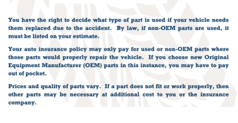 PCI on Mississippi Collision Repair Guide
