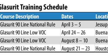 Bentley Training Schedule