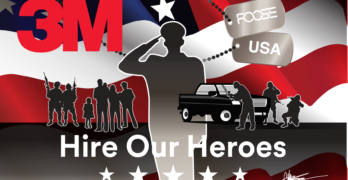 3M Hire Our Heroes Flag
