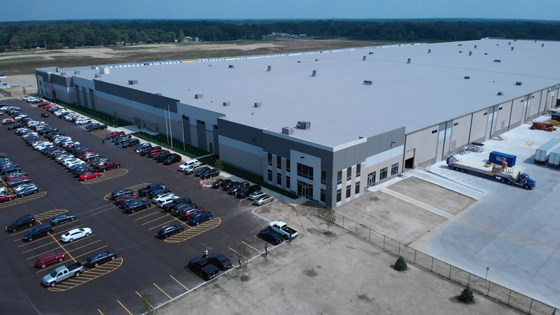 ACDelco and GM Genuine Parts processing center in the Flint, Michigan, suburb of Burton.