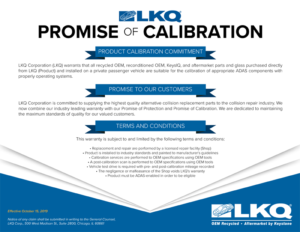 LKQ Promise of Calibration