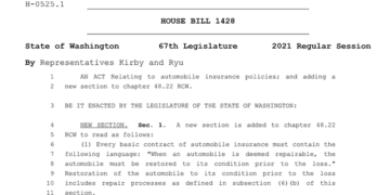 Washington House Bill 1428